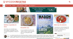 Desktop Screenshot of mycookrecetas.com